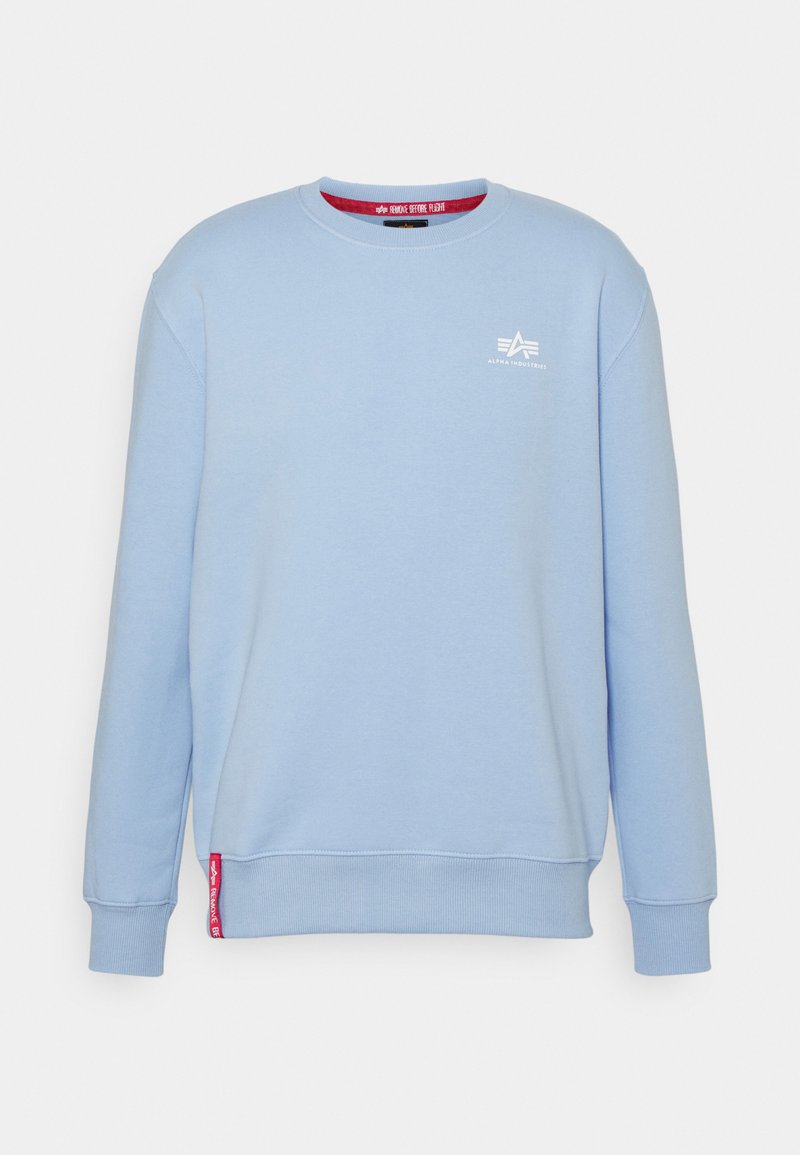 Alpha Industries - BASIC SMALL LOGO - Sweatshirt - light blue, Vergrößern