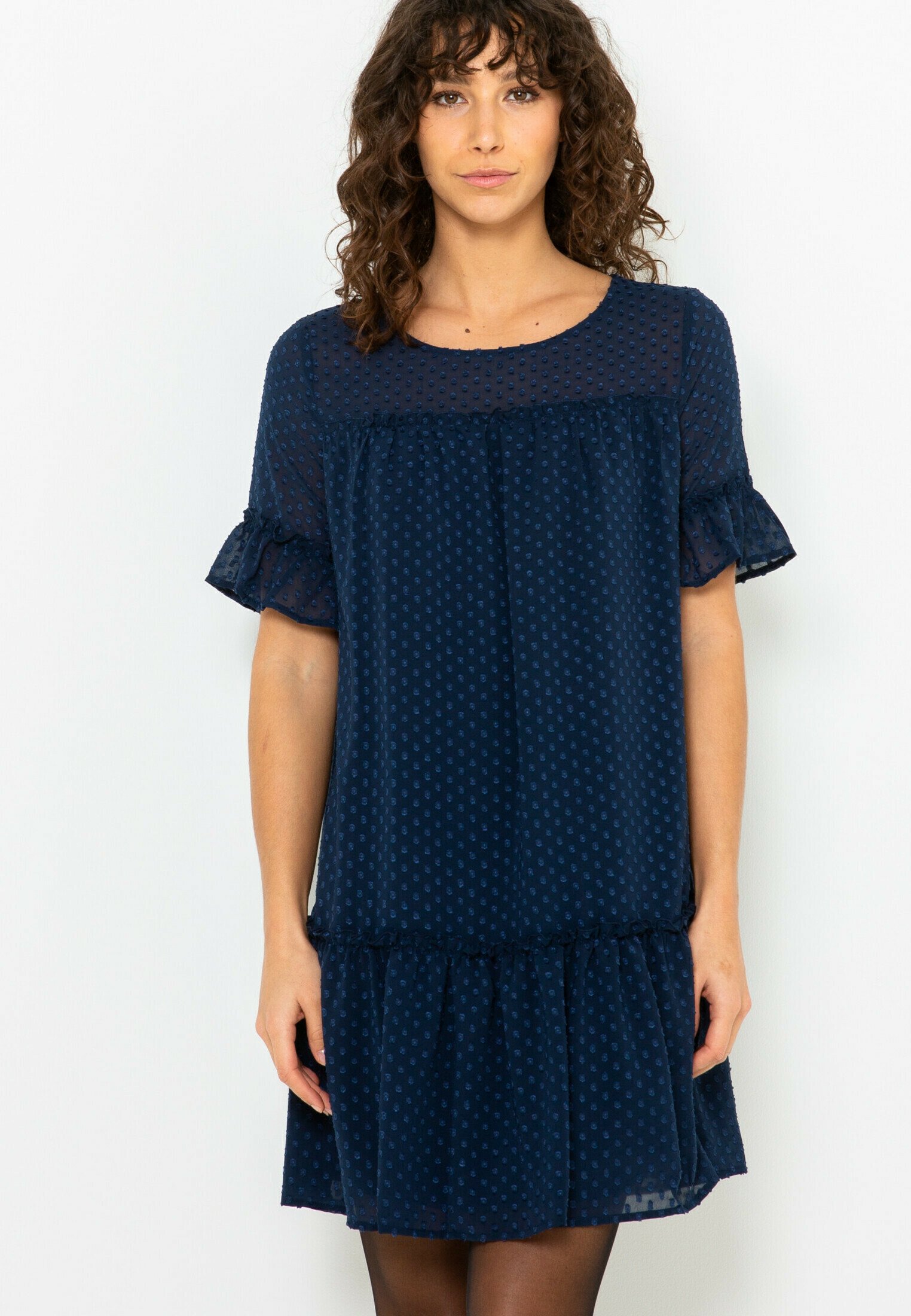 zalando robe bleu marine