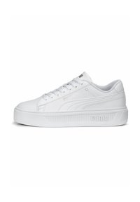 Puma - SMASH PLATFORM V3 - Sneakers low - puma white silver Imagine miniatură 1