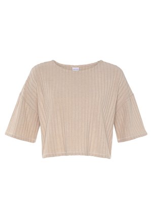 3/4-ARM - Jumper - sand-melange