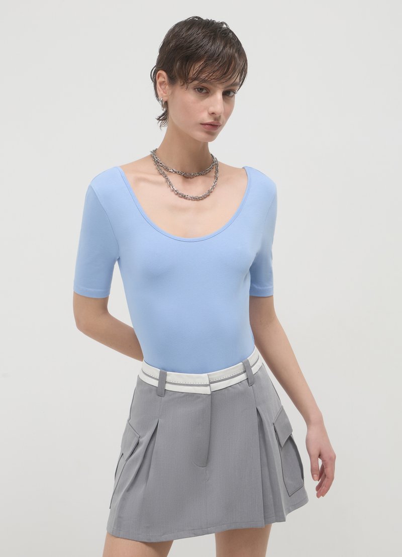 Calliope UNITA - T-shirt basic - celeste