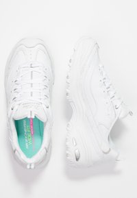 Skechers Wide Fit WIDE FIT D'LITES - Joggesko - white