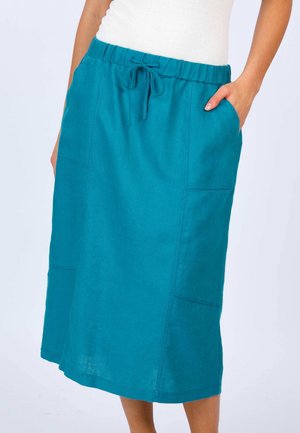 JOLYNAI - A-line skirt - ocean