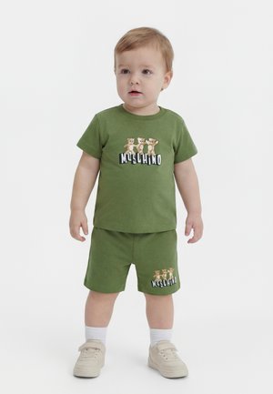 BABY UNISEX SET - Shorts - olive green