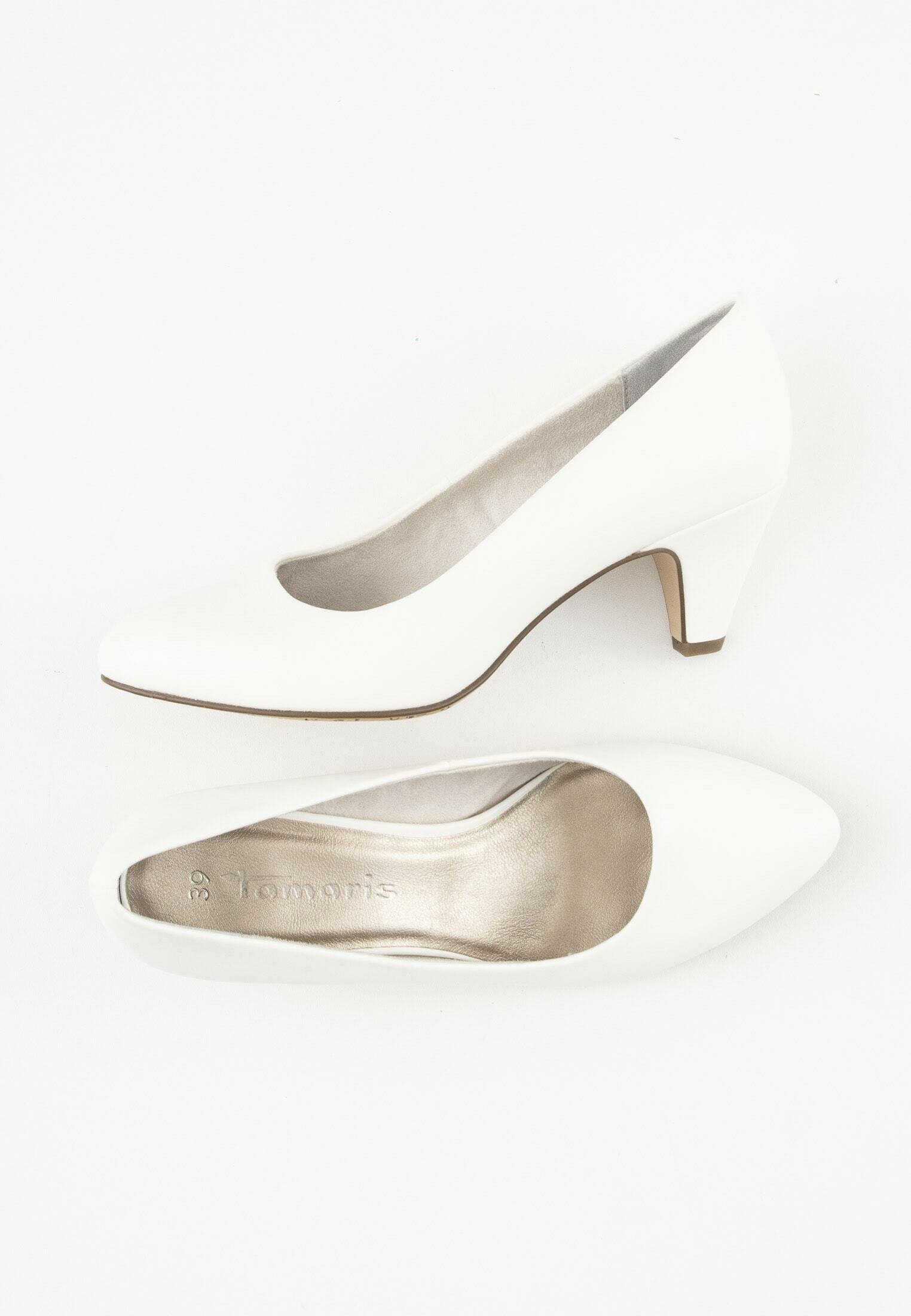 Tamaris Klassieke pumps - white/wit - Zalando.nl