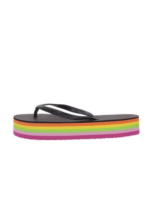 Chanclas de dedo - nero e multicolor