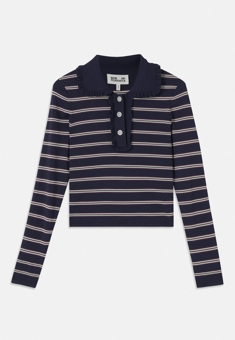 Baum und Pferdgarten CATARIN - Long sleeved top - navy plum/blue ...