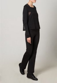 Reebok Långärmad tröja - black