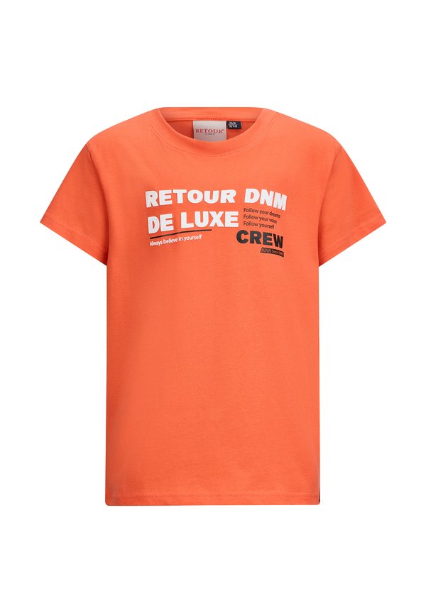 ZEB - T-Shirt print - orange coral