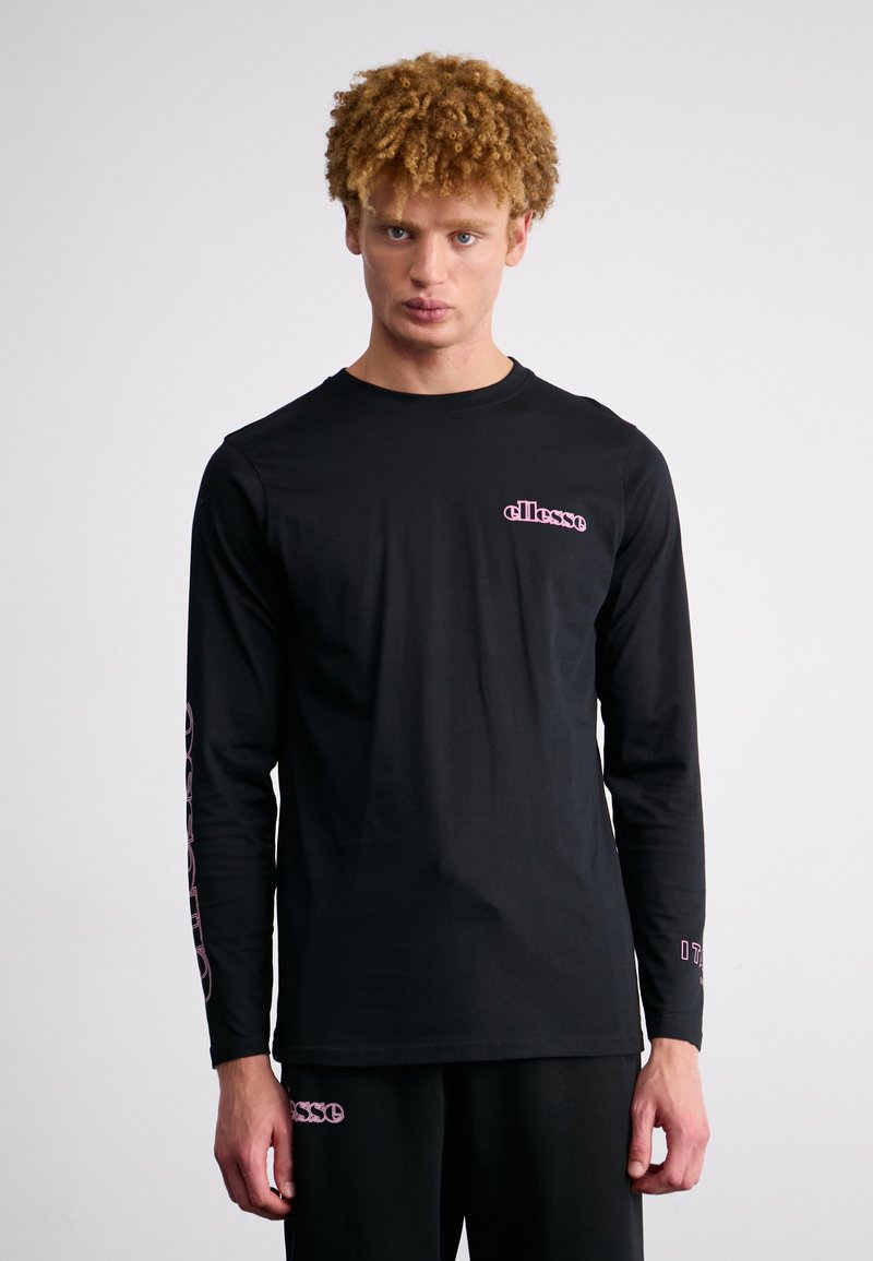 Ellesse QUINZANO - Ilgarankovis viršutinės dalies drabužis - black