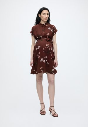 Vero Moda Maternity VMMHALLIE SHORT DRESS  - Ingruha - andorra/hallie flower