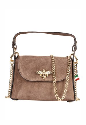 Handtas - taupe beige