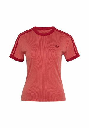 adidas Originals, 3S CALI TEE - T-Shirt print - team victory red   preloved scarlet   team victory red