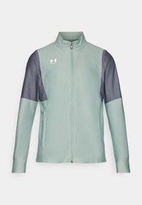 TRACK JACKET - Träningsjacka - silica green/castlerock/white