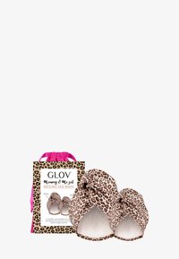 Glov GLOV® MOMMY & ME SET - TWO QUICK-ABSORBING HAIR WRAPS DESIGNED T - Kit capelli - cheetah
