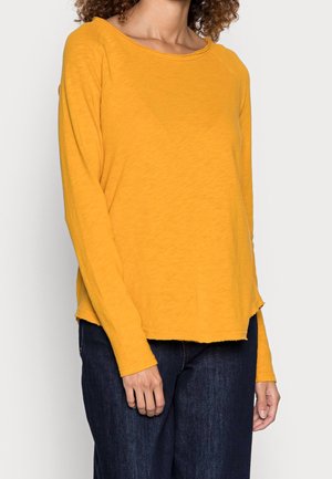 Langærmet T-shirt - mustard yellow