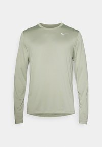 TEE RESET - Top dugih rukava - jade horizon/white