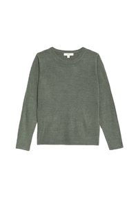 CREW NECK - Strickpullover - dark olive