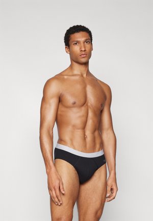 MEN GO BRIEF 2 PACK - Kratke gaće - black