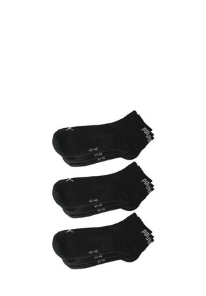 QUARTER UNISEX 9 PACK - Socks - black