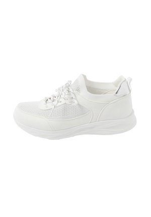 Yours Clothing, WIDE FIT TRAINERS - Trainers - white