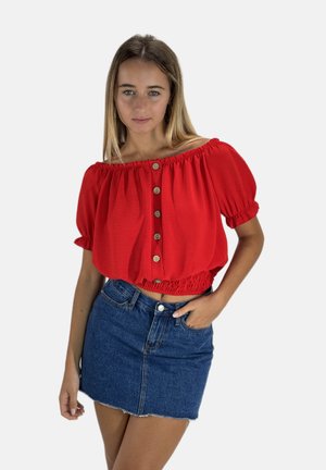 Blouse - rot