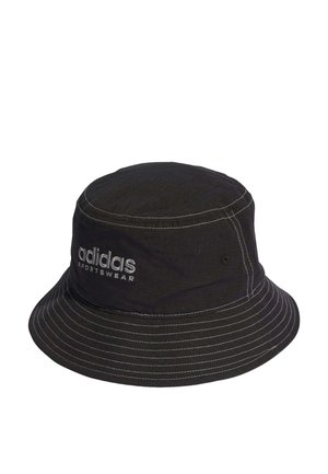 adidas Sportswear CLASSIC BUCKET - Cappello - black white grey three