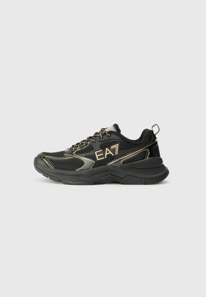 PREDATOR UNISEX - Zapatillas - triple black/gold-coloured