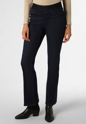 PHILIA - Bootcut jeans - dark stone