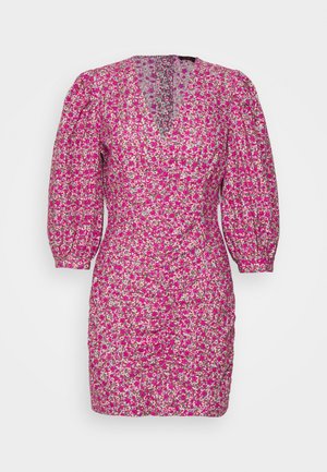 RYAD - Day dress - fuchsia