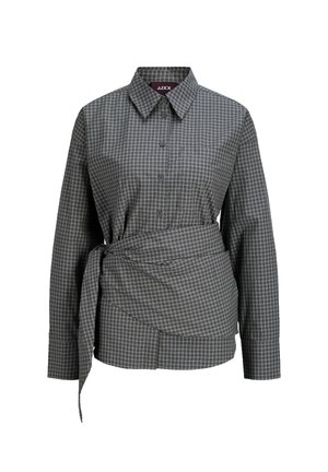 JJXX, POPLIN SHIRT JXFIE POPLIN SHIRT - Риза с копчета - pirate black