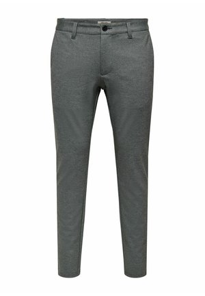 Only & Sons, ONSMARK SLIM HERRINGBONE 2911 PANT NOOS - Chino - castor gray