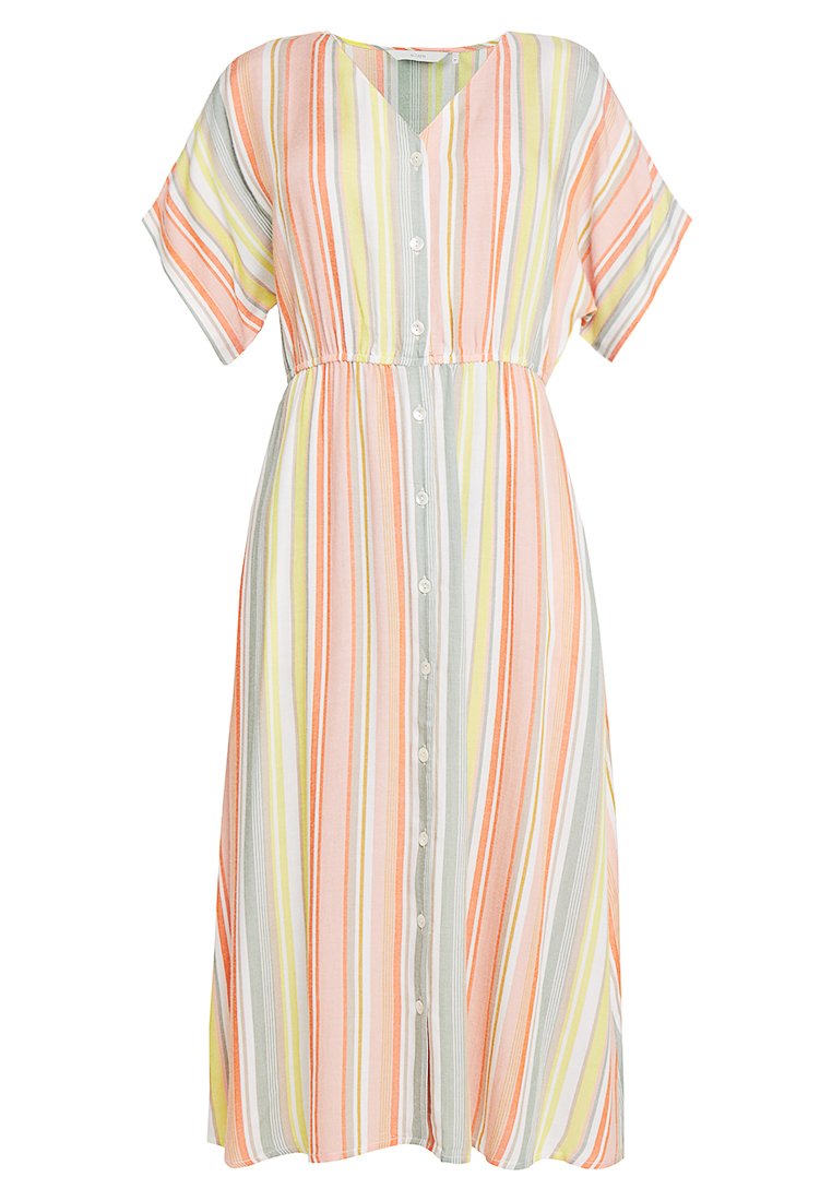 Nümph LALANGE DRESS Maxikjole peach Zalando.no Nümph LALANGE DRESS - Skjortekjole - multi-coloured