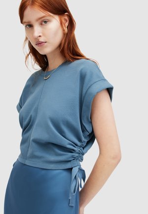 MIRA  - Basic T-shirt - petrol blue