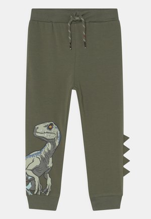 NMMJAIRI JURASSIC - Tracksuit bottoms - beetle