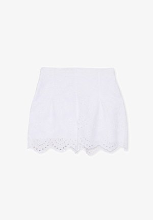 INSIDE, CON BORDADOS - Shorts - blanco