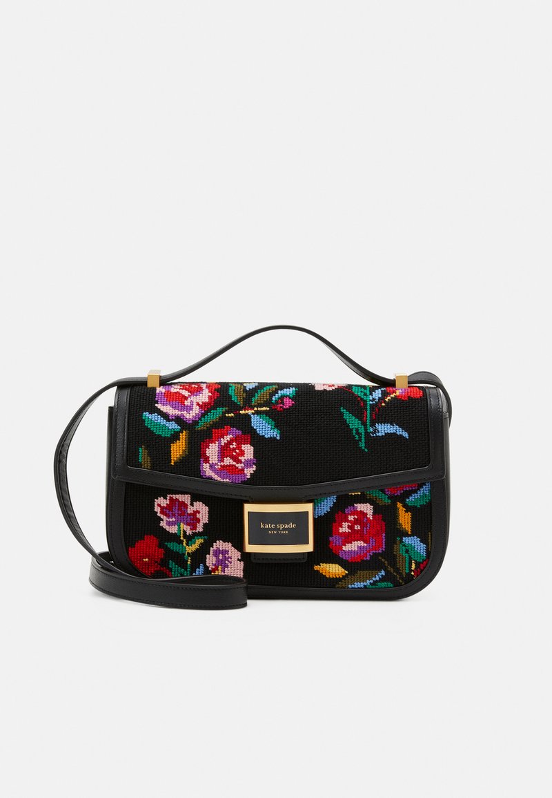 kate spade new york KATY AUTUMN FLORAL NEEDLEPOINT FABRIC MEDIUM