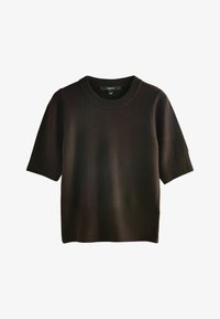Unselected, chocolate brown