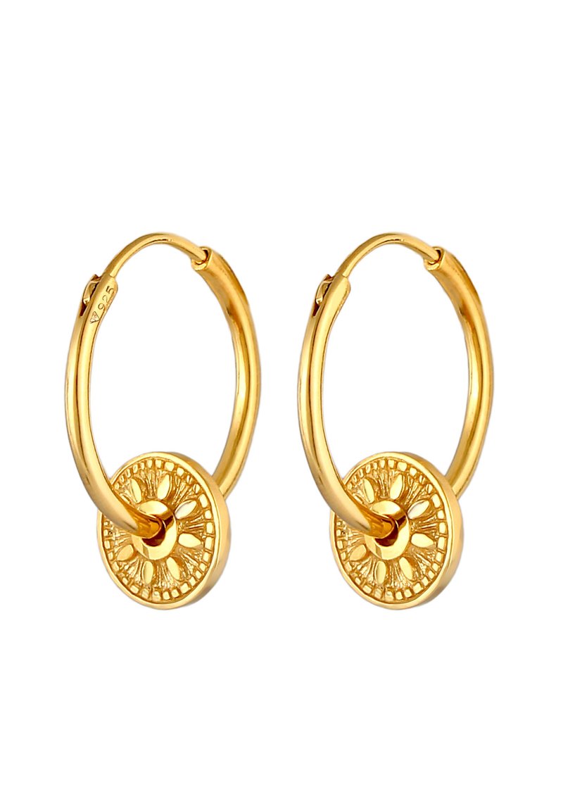 Damen Halsketten | Elli SUN ANTIQUE Ohrringe gold/goldfarben - QO17439 Damen Halsketten | Elli SUN ANTIQUE Ohrringe gold/goldfarben - QO17439