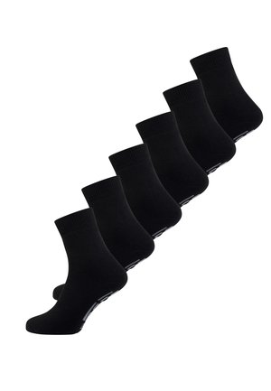 NUR DER 6-PACK STOPPER - Strømper - schwarz