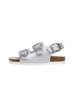 Pepe Jeans OBAN STARS GK - Riemensandalette - silver