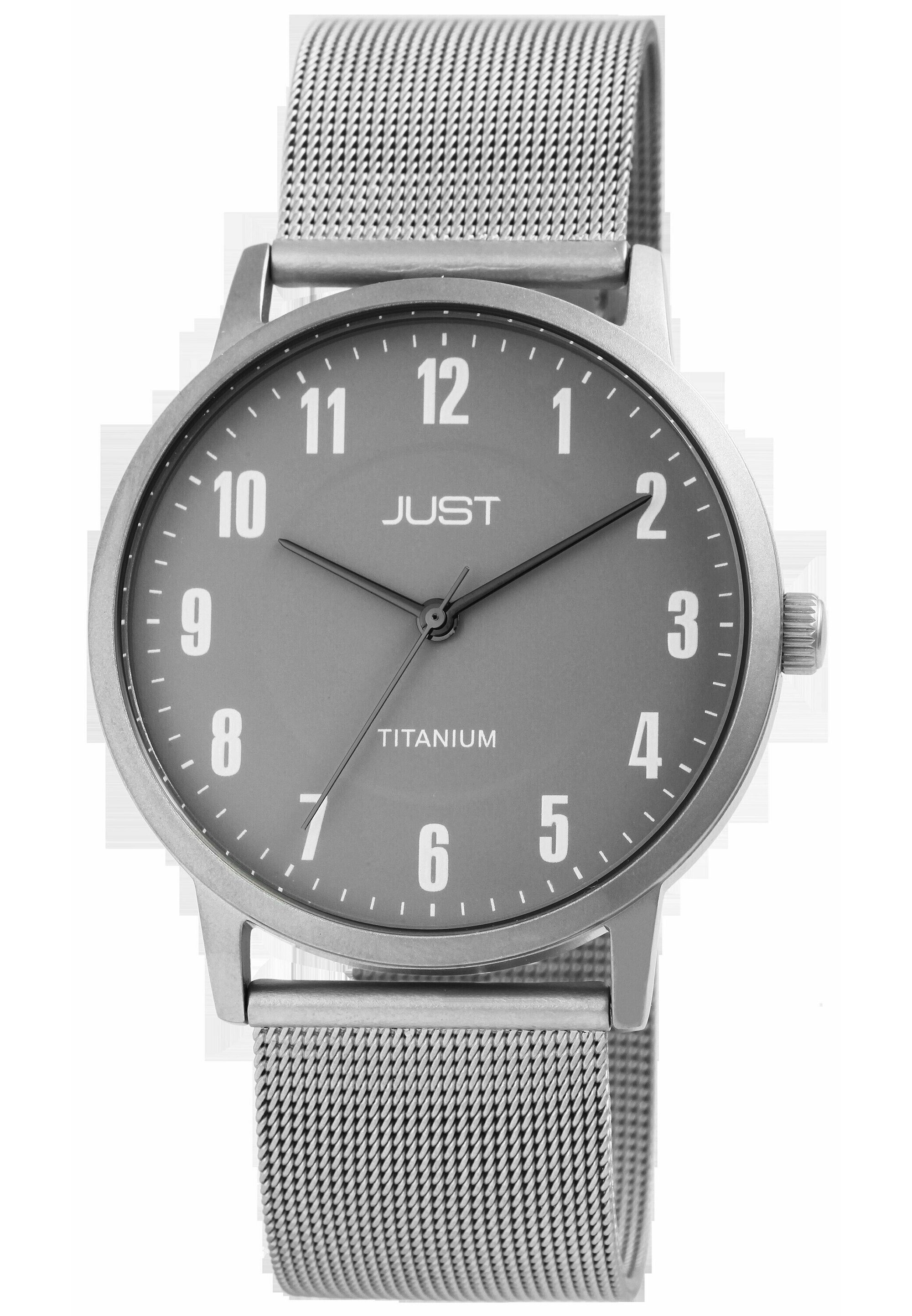 Just Watch JUST ARMBANDUHR GREVIN - Uhr - silberfarbig/dunkelrot 