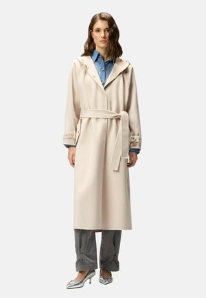 DOUBLE CON CINTURA - Trench - light grey