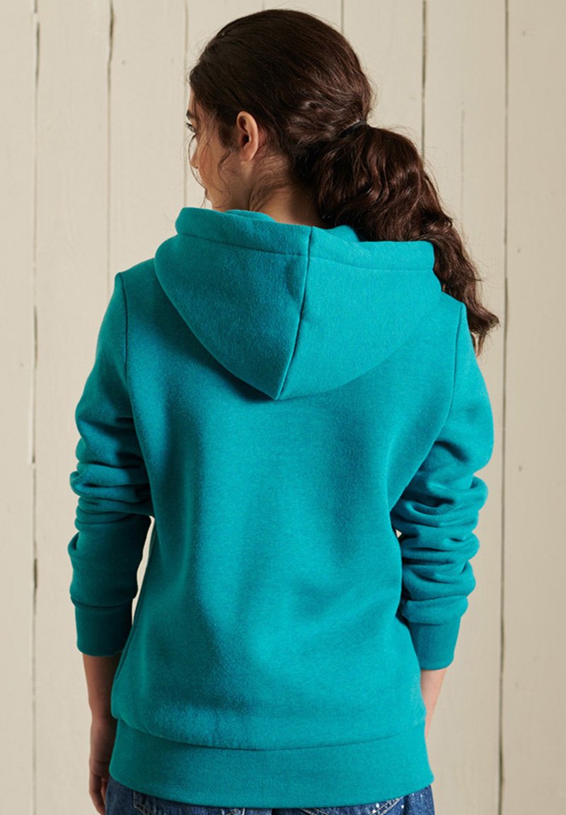 Damen Sweatshirts | Superdry VINTAGE LOGO SOURCE Sweatshirt teal marl/grün - AO67427 Damen Sweatshirts | Superdry VINTAGE LOGO SOURCE Sweatshirt teal marl/grün - AO67427