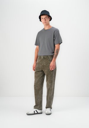JJHUGO LOOSE TEE CREW NECK 5 PACK - Basic T-shirt - white/black/castlerock