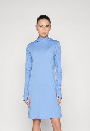 ABISKO SUN HOODIE DRESS - Jerseykjole - ultramarine