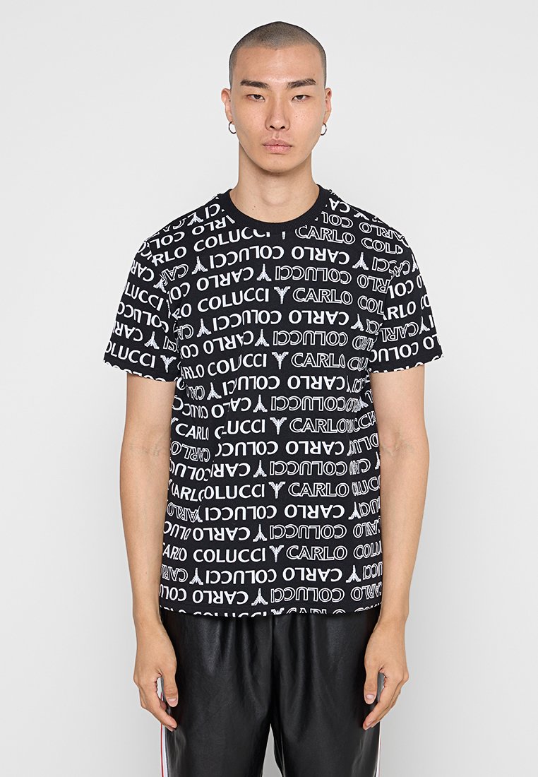 carlo colucci T-shirt print grijs