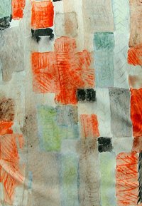 Local Fanatic PRINTS - Overhemd - grijs oranje