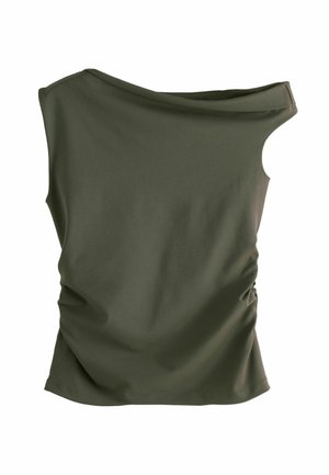 REGULAR FIT  - Top - khaki green