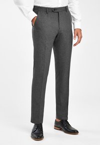 Next - SLIM FIT - Kalhoty - mottled grey Miniatura obrázku 1